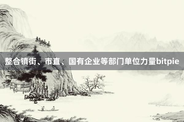 整合镇街、市直、国有企业等部门单位力量bitpie