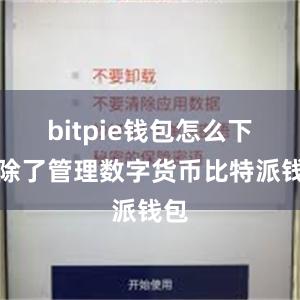 bitpie钱包怎么下载除了管理数字货币比特派钱包